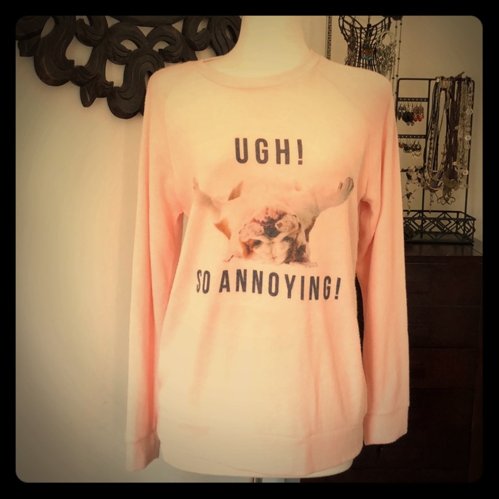 Pink Dog Sweatshirt